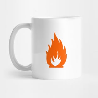 Flammable Sign Mug